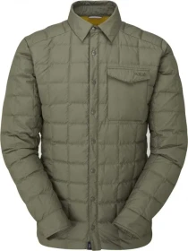 Rab Downtime Down Shirt Funktionsjacke light khaki (Herren)