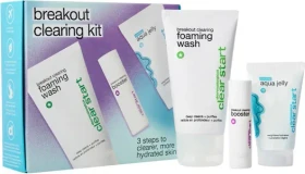 Dermalogica Breakout Clearing Kit Gel 15ml + Serum 10ml + Gel 10ml Geschenkset