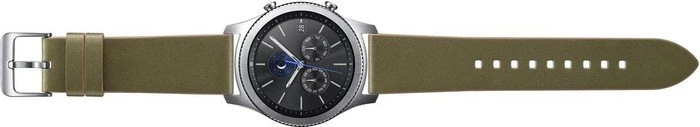 Samsung Lederarmband für Samsung Gear S3 olivgrün