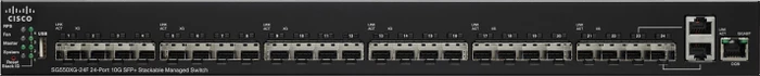 Cisco SG550XG Rackmount 10G Managed Switch, 22x SFP+, 2x RJ-45/SFP+