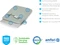 Dicota Sleeve Eco Slim für Microsoft Surface S, silber Vorschaubild
