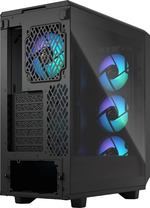 Fractal Design Meshify 2 Compact RGB Black TG Light Tint, Glasfenster