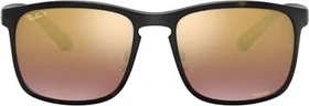 Ray-Ban RB4264 Chromance 58mm tortoise/purple mirror chromance