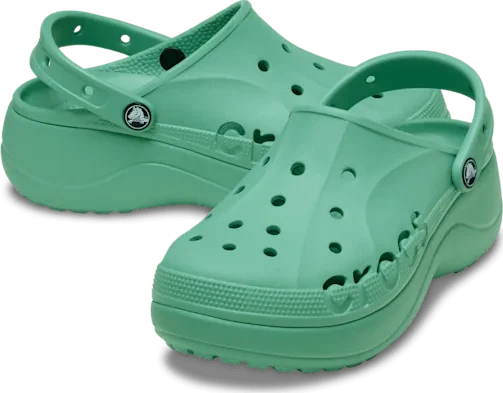 Crocs Baya Platform Clog jade stone (Damen)