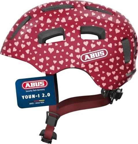 ABUS Youn-I 2.0 Kinderhelm cherry heart