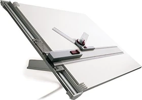 rOtring Zeichentisch A2, grau, Schnellzeichenkopf