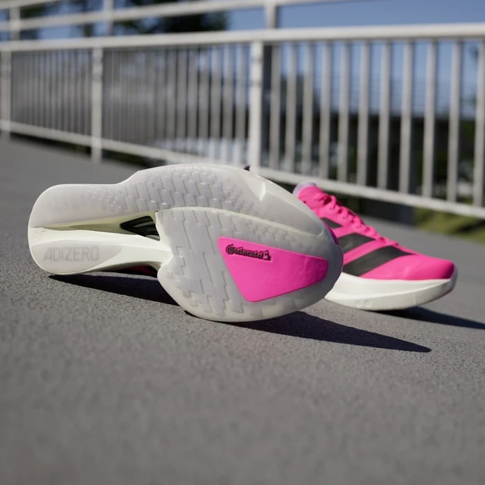 adidas Adizero Takumi Sen 10 shock pink/aurora black/powder plum (Damen)