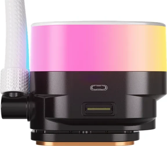 Corsair iCUE LINK Titan 240 RX RGB, weiß