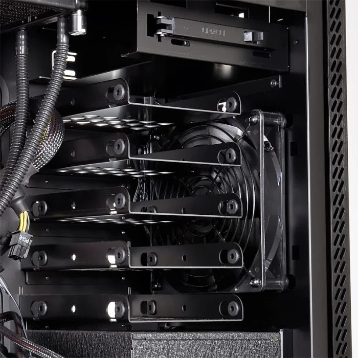 Lian Li PC-A51WRX schwarz/rot, Acrylfenster