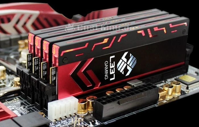 Avexir Blitz 1.1 ECS LEET Red UDIMM 8GB Kit, DDR3-2400, CL10-12-12-31