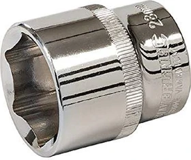 Silverline Außensechskant Steckschlüssel 1/2", 28mm