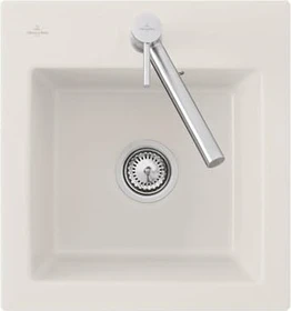 Villeroy & Boch Subway 45 XS Einbau Becken mittig crema