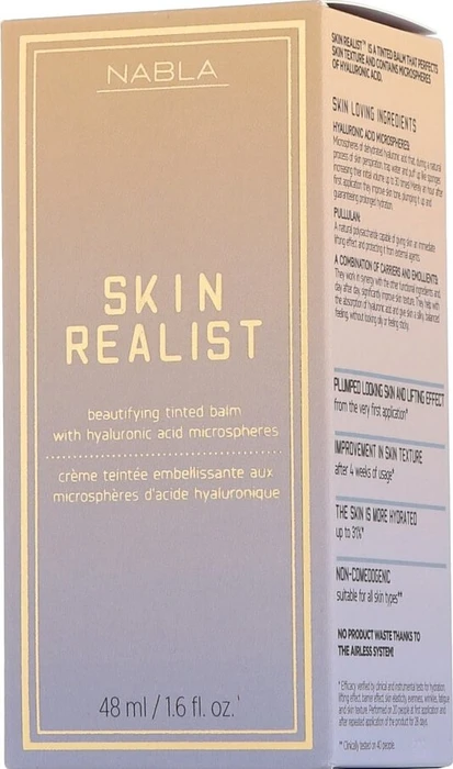 Nabla Skin Realist Skin-Perfecting Tinted Balm Foundation 2 light, 48ml