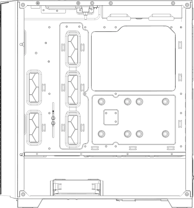 Antec P20C White, weiß, Glasfenster