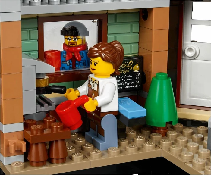 LEGO Creator Expert - Winterlicher Bahnhof