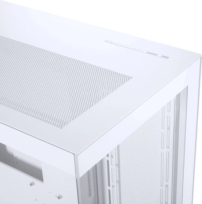 Phanteks NV9 Matte White, weiß, Glasfenster