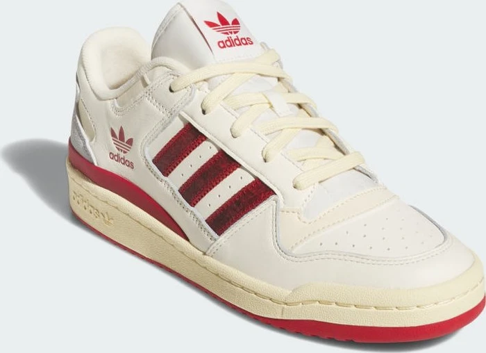 adidas Forum Low CL cream white/team power red 2/warm vanilla