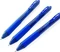 Pentel EnerGel X BL107 0.7mm/0.35mm Gelroller blau/transparent, 3er-Pack Vorschaubild