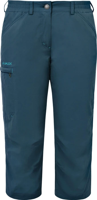 Vaude Farley Capri IV Hose 3/4 dark petrol (Damen)