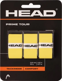 Head Prime Tour Griffband gelb, 3 Stück