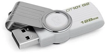 Kingston DataTraveler 101 G2 128GB weiß, USB-A, USB 2.0