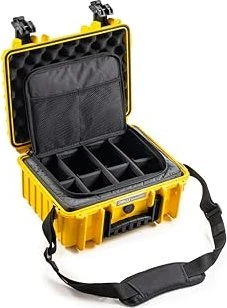 B&W International Outdoor Case Typ 3000 Koffer gelb