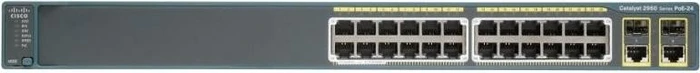 Cisco Catalyst 2960-Plus LAN Base Rackmount Managed Switch, 24x RJ-45, 2x RJ-45/SFP