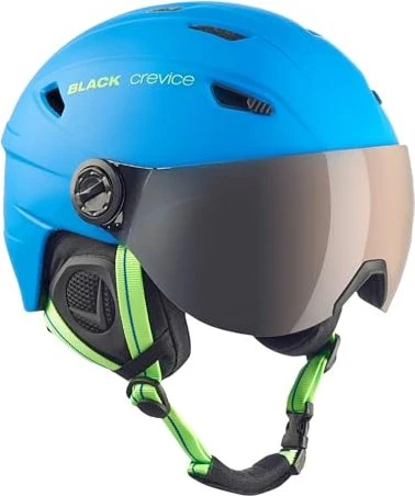 Black Crevice Silvretta Helm blau/grün