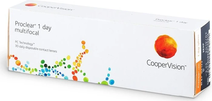 Cooper Vision Proclear 1 day multifocal, -9.50 Dioptrien, 30 Stück