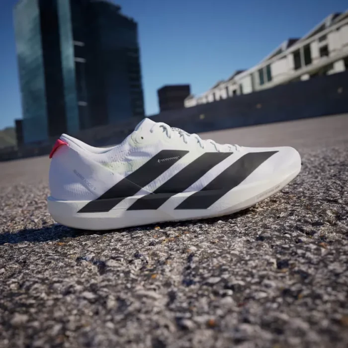 adidas Adizero Adios 9 cloud white/core black/silver metallic (Herren)