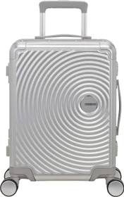 American Tourister Soundbox Spinner Alu S silver