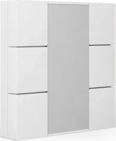 MDT Taster 55 Gen2 6-fach reinweiß glänzend