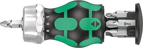 Wera Kraftform Kompakt Stubby Magazin RA 3 Bitset, 6-tlg.