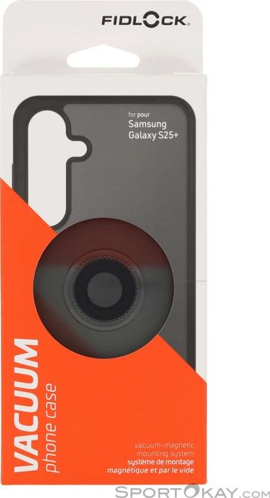 Fidlock Vacuum Phone Case für Samsung Galaxy S25+ schwarz (VC-04100-R0001(BLK))