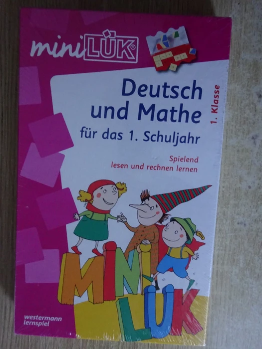 mini LÜK-Set Mathematik/Deutsch Deutsch und Mathe für das 1.Schuljahr