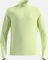 Odlo Essentials Ceramiwarm Midlayer Half Zip Laufshirt langarm shadow lime (Herren) Vorschaubild