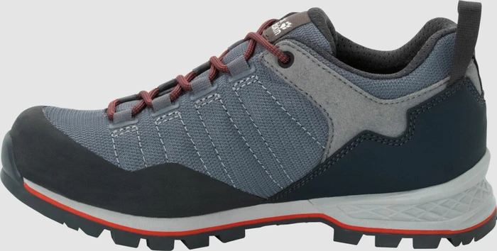 Jack Wolfskin Scrambler Lite Texapore Low pebble grey/orange coral (Damen)