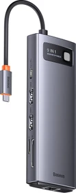 Baseus Joystar 9-in-1 Docking Station, Multiport-Adapter, USB-C 3.0 [Stecker] (WKWG060013)