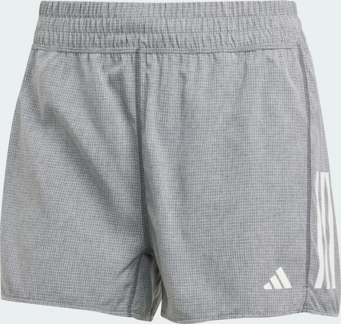 adidas Own The Run Laufhose kurz grey six/white melange (Damen)