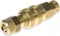 DRAK-Aquaristik Einhandkupplung Messing für Kunststoffschlauch, 4/6mm Vorschaubild