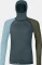Ortovox 120 Comp Light Hoody Funktionsshirt langarm dark arctic grey (Herren) Vorschaubild