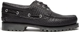 Timberland Authentic 3-Eye Lug Handsewn Boat schwarz (Herren)