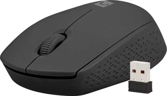 Natec Stork Wireless Mouse schwarz, USB