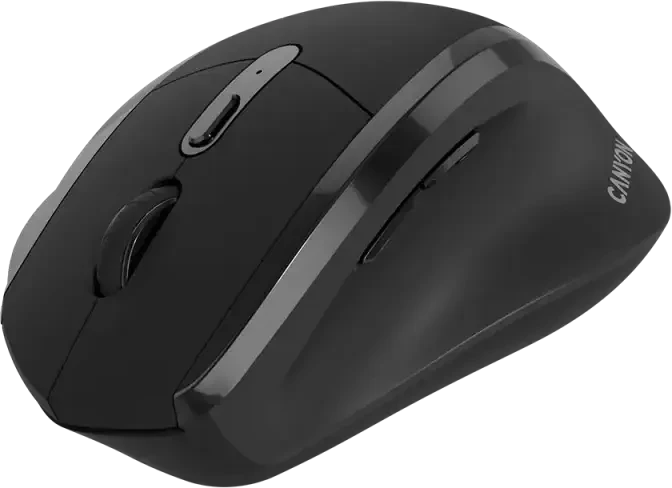 Canyon OnClick 17 Wireless Mouse schwarz, USB