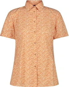 CMP Geometrischer-Druck Hemd kurzarm salmone/tangeri (Damen)