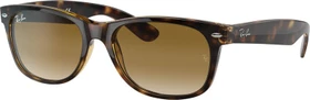 Ray-Ban RB2132 New Wayfarer Classic 58mm polished light havana/light brown gradient
