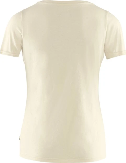 Fjällräven Logo Funktionsshirt kurzarm chalk white (Damen)