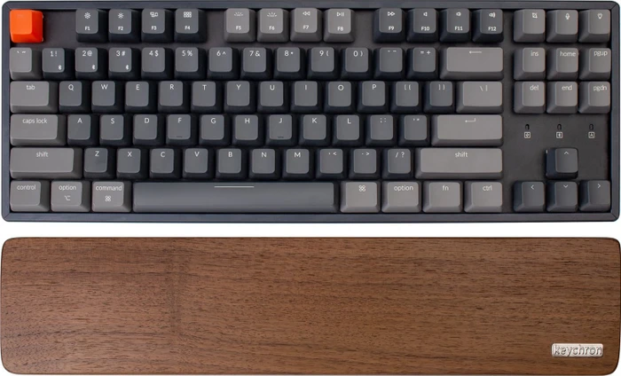 Keychron PR3 Wooden Palm Rest für Keychron C1, K8, K8 Pro, Handballenauflage (Tastatur), braun