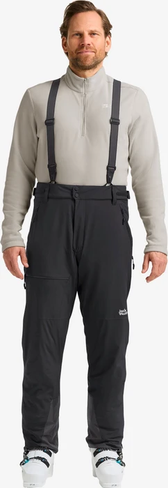 Jack Wolfskin Flowline Pro 2L Insulated Skihose lang schwarz (Herren)