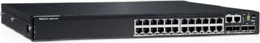 Dell EMC Networking N Series PowerSwitch N2200 Rackmount 2.5G Managed Stacking Switch, 24x RJ-45, 4x SFP28, Front to Back Airflow